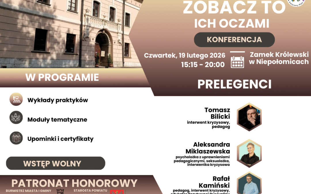 Rejestracja na konferencję Zobacz to ich oczami